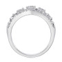 Diamond Five Stone Openwork Ring (1 ct. t.w.) in 14k White Gold