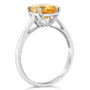 Citrine (2-1/2 ct. t.w.) Ring in 14K White Gold