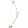 EFFY® Cultured Freshwater Pearl Station 18" Necklace in 14k Gold (5-1/2mm)