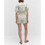 Women's Floral Short Jumpsuit
