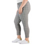Plus Size Tribecca Millennium Plaid Ankle Pants