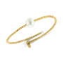 EFFY® Cultured Freshwater Pearl (3 & 8mm) Coil Bracelet in 14k Gold