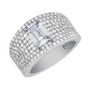 Sterling Silver Statement Cocktail Ring