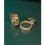 Rounded Band in 14k Gold-Plated Sterling Silver, Created for Macy's