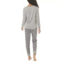 Women's Hacci Long Sleeve Pajama Set
