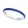 EFFY® Sapphire (1/2 ct. t.w.) Ring in 14k White Gold