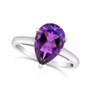 Amethyst (2-5/8 ct. t.w.) Ring in Sterling Silver. Also Available in Citrine