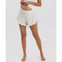 Women's Fleur Smocked Maternity Shorts