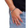 Men's Curb Chain Bracelet in Sterling Silver