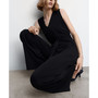 Women's Bow Long Jumpsuit