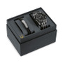 Men's Two-Tone Stainless Steel & Crystal Bracelet Watch  42mm Gift Set