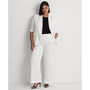 Plus Size Drawcord Wide-Leg Pants