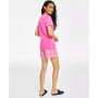 Women's Shorts Pajamas Set & Embroidered Slippers, Created for Macy's