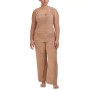 Women's Scoop-Neck Chenille Sleep Tank Top & Sleep Pants Sleep Separates