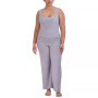 Women's Scoop-Neck Chenille Sleep Tank Top & Sleep Pants Sleep Separates