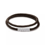 Men's Tan Leather Bracelet