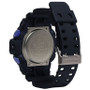 Men's Black Resin Strap Watch, 53.4mm