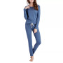 Women's Top with Legging Loungewear Set