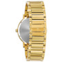 Men's Futuro Diamond Dress Diamond-Accent Gold-Tone Stainless Steel Bracelet Watch 42mm