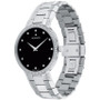Men's Swiss Faceto Diamond (3/8 ct. t.w.) Stainless Steel Bracelet Watch 39mm