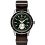 Men's Automatic Presage Brown Leather Strap Watch 41mm