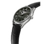 Men's Swiss Automatic Classics Heart Beat Black Leather Strap Watch 40mm