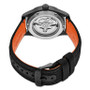Men's Automatic 5 Sports Black Nylon Strap Watch 39mm