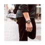 Men's Automatic Black Silicone Strap Watch 46mm 98A177