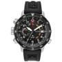 Eco-Drive Men's Promaster Altichron Black Rubber Strap Watch 46mm