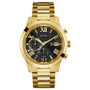 Men's Chronograph Gold-Tone Stainless Steel Bracelet Watch 45mm