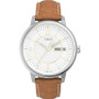 Men's Chicago Tan Leather Watch 45mm