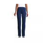 Women's Sport Knit Denim High Rise Elastic Waist Pull On Pants