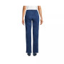 Women's Sport Knit Denim High Rise Elastic Waist Pull On Pants