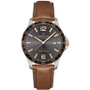 Men's Swiss Automatic DS-8 Brown Leather Strap Watch 41mm