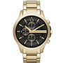Men's Gold-Tone Stainless Steel Bracelet Watch 46mm AX2137