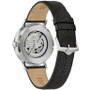 Men's Automatic Aerojet Black Leather Strap Watch 41mm
