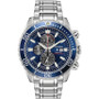 Eco-Drive Men's Chronograph Promaster Diver Stainless Steel Bracelet Watch 46mm