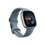 Versa 4 Waterfall Blue Platinum Smartwatch, 39mm