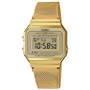Unisex Gold-Tone Stainless Steel Mesh Bracelet Watch 35.5mm