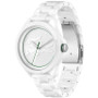 Men's Le Croc White Ceramic Bracelet Watch 44mm