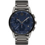 Men's Swiss Chronograph Museum Sport Gray PVD Stainless Steel Bracelet Watch 43mm