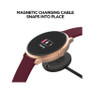 Sport 3 Unisex Touchscreen Smartwatch: Black Case with Black Strap 45mm