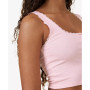Women's Rib Lace Tank