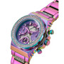 Women's Multifunction Iridescent Stainless Steel Watch 36mm