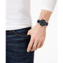 Men's Blue Silicone Strap Watch 46mm, Created for Macy's