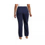 Women's Plus Size Sport Knit High Rise Elastic Waist Pull On Pants