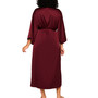Plus Size Tania Elegant Satin Lux Robe