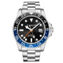 Men's Quartz Diver Silver-Tone Link Bracelet Watch 42mm