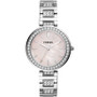 Women's Karli Three Hand Stainless Steel Silver-Tone Watch 34mm