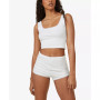 Women's Rib Lace Shorts